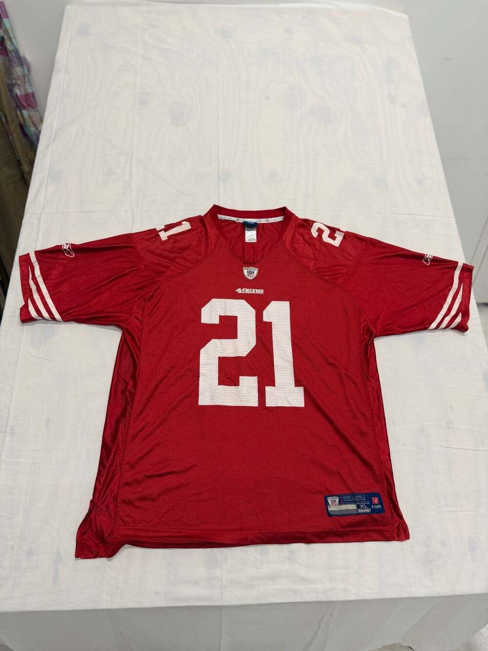 Reebok San Francisco 49ers Frank Gore #21 Onfield Football Jersey XL